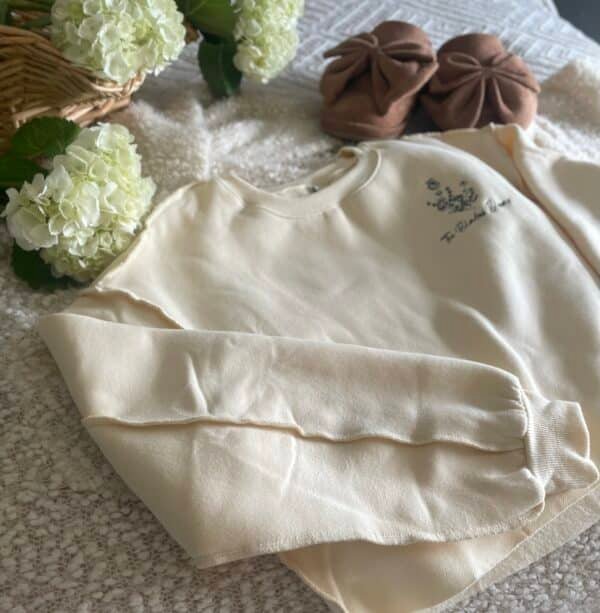 Embroidered Crewneck Sweater - Image 3
